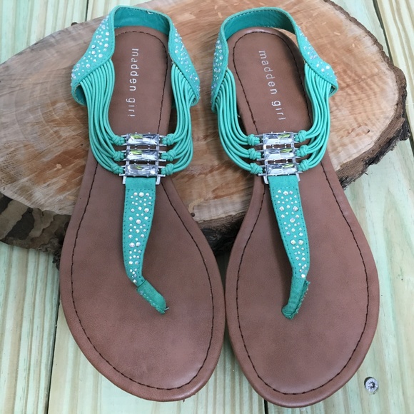 Madden Girl Shoes Madden Girl Tornadoo Rhinestone Strappy Sandals